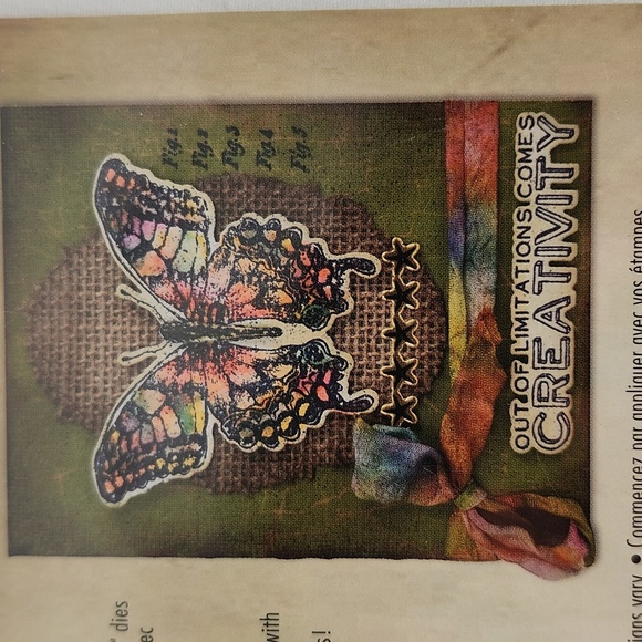 Sizzix Framelits with Stamps (barely used) - Tim Holtz Alterations collection - Picture 14 of 16